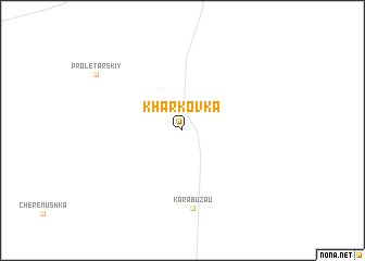 map of Kharʼkovka