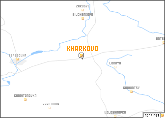 map of Kharʼkovo