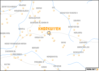 map of Khārkū\