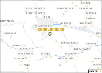 map of Kharlamovka