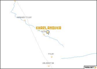 map of Kharlamovka