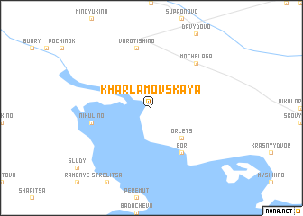 map of Kharlamovskaya