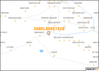 map of Kharlampeyevo