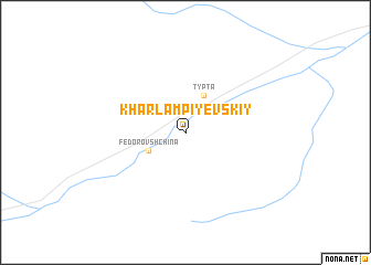 map of Kharlampiyevskiy