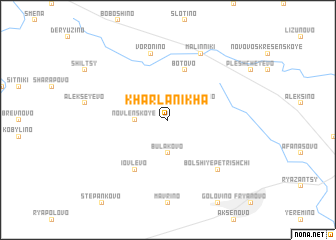 map of Kharlanikha