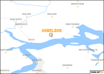 map of Kharlovo