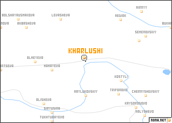 map of Kharlushi