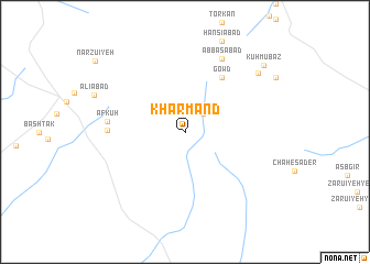 map of Kharmand