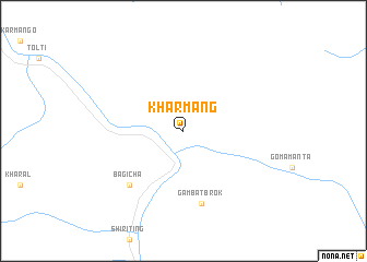 map of Kharmang