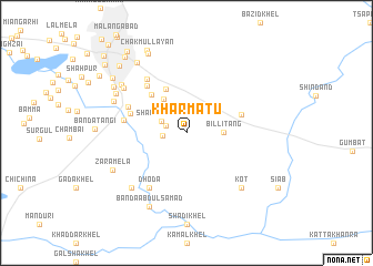 map of Kharmātu