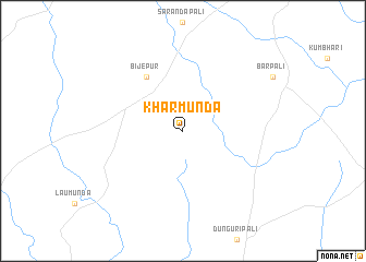 map of Kharmunda