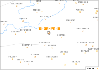 map of Kharmynka