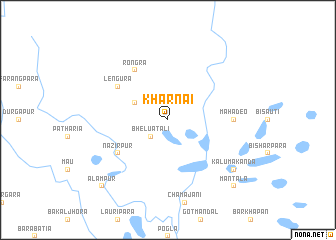 map of Khārnai