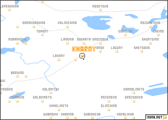 map of Kharny