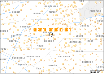 map of Kharoliān Ūrichiān