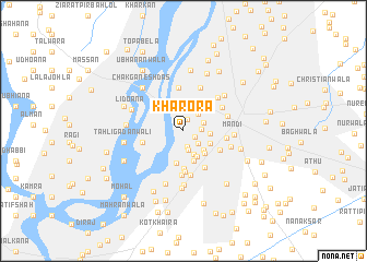 map of Kharora