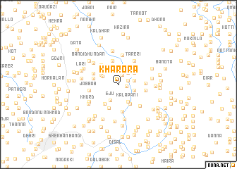 map of Kharora