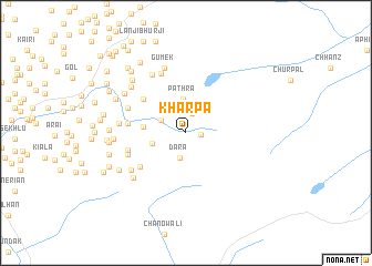 map of Kharpa