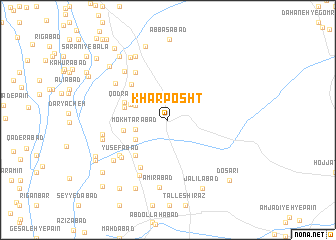 map of Khar Posht