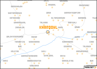 map of Khar Qowl