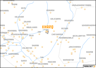 map of Kharq