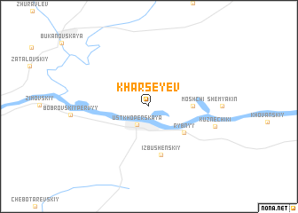 map of Kharseyev