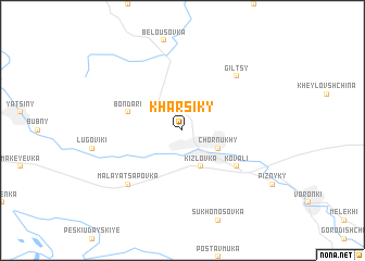 map of Kharsiky