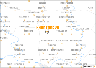 map of Khartanove