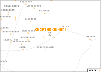 map of Khartha Ki Dhāni