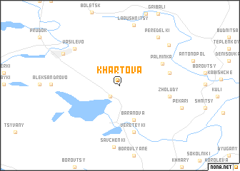 map of Khartova