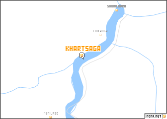map of Khartsaga