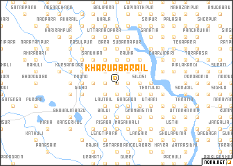 map of Khārua Barāil