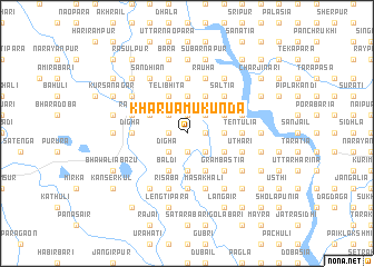 map of Khārua Mukunda