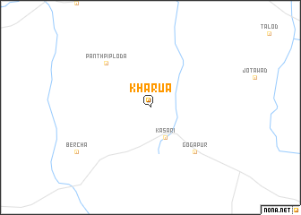 map of Khārua