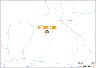 map of Kharupāni