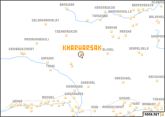 map of Khar Warsak