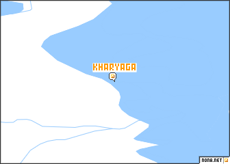 map of Khar”yaga