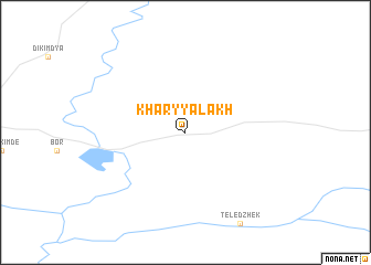 map of Kharyyalakh