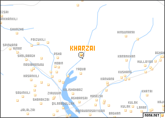 map of Kharzai