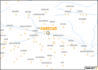 map of Kharzun