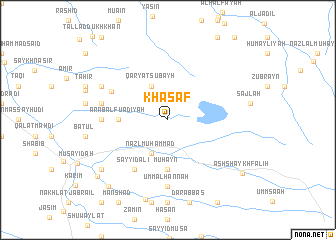 map of Khasaf