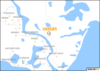 map of Khasan