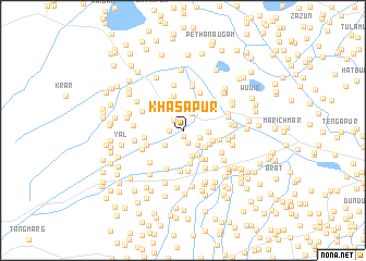 map of Khāsapur