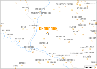 map of Khasāreh