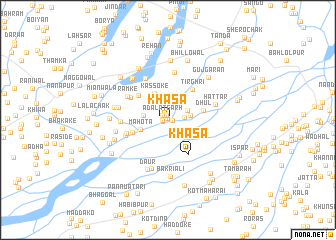 map of Khāsa