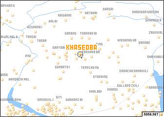 map of Khase Oba