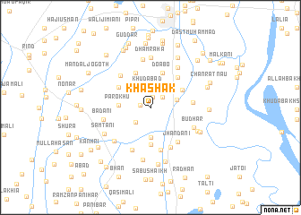 map of Khashak