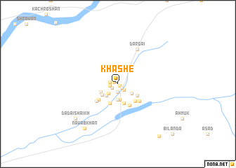 map of Khashe