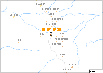 map of Khashran