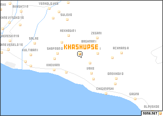 map of Khashupʼse